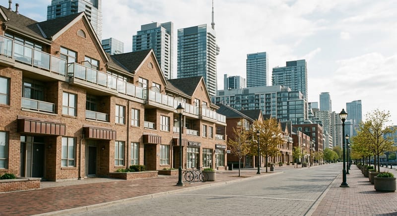 Waterfront Communities C1 neighbourhood vibe