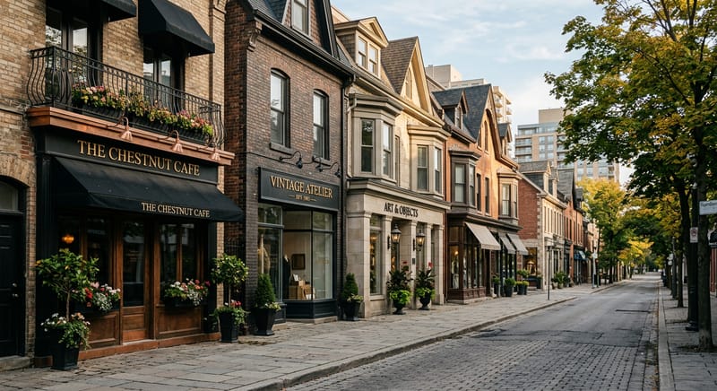 Yorkville neighbourhood vibe